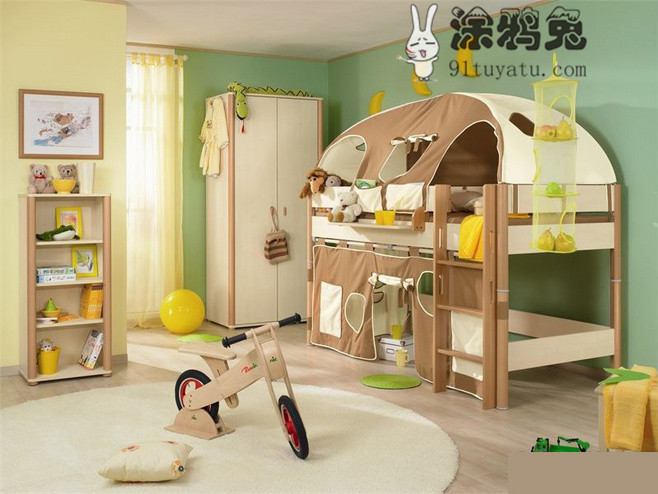 儿童房装修认准上海心赢居商贸_儿童房装修报价如何