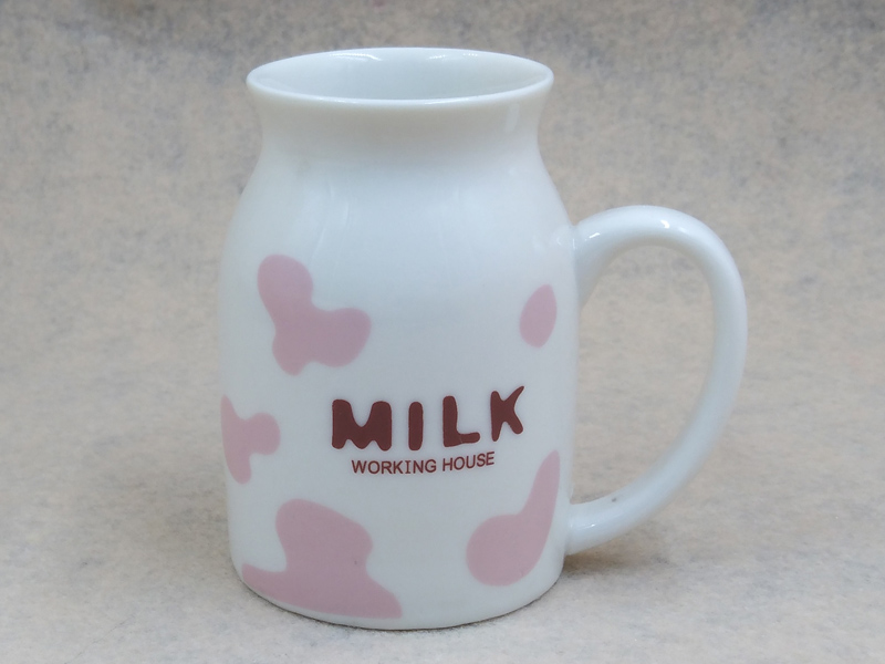 德化陶瓷杯定制厂家创意斑点牛奶杯广告促销礼品企业LOGO定制