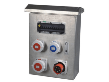 不锈钢插座箱 防水检修插座箱 不锈钢配电箱IP65电源箱