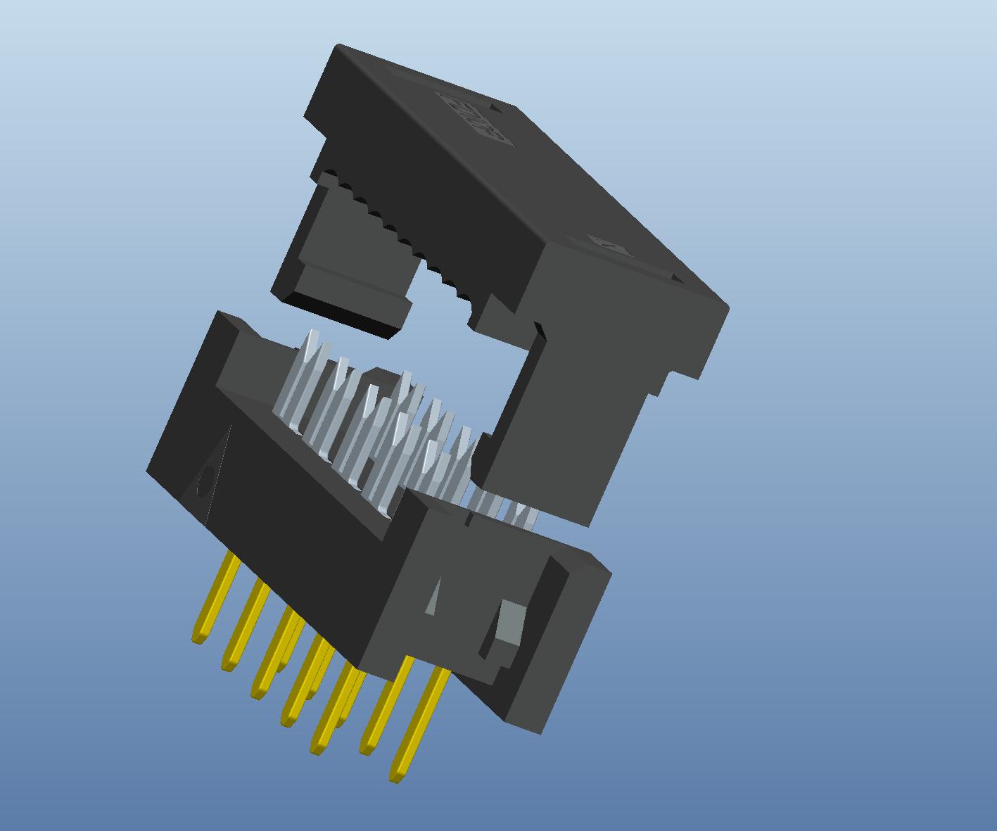 DIP-10H连接器