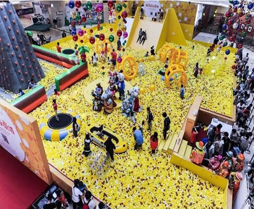 百万海洋球批发，哪里可以定制新款海洋球池