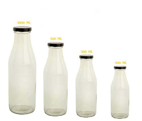 玻璃奶瓶酸牛奶瓶铁盖玻璃牛奶瓶鲜奶吧酸奶瓶