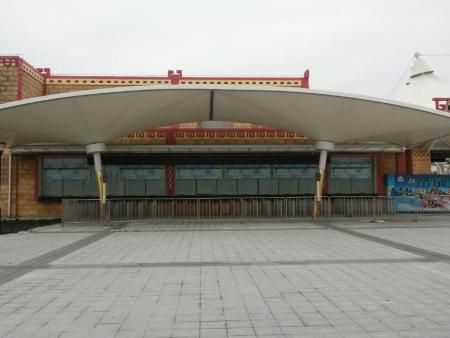 莱芜膜结构通道遮阳棚定做